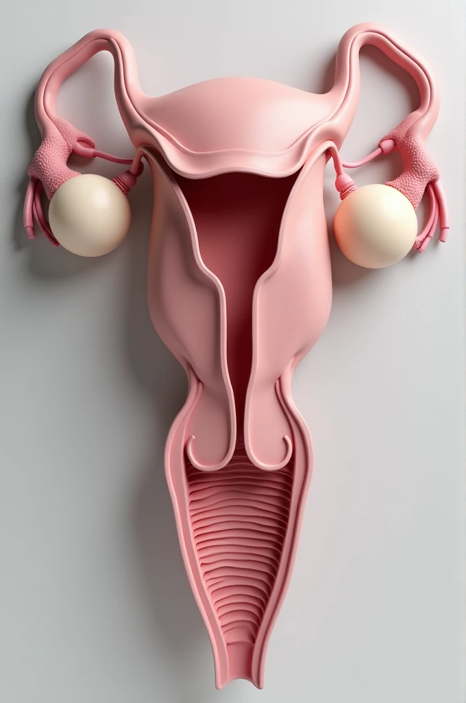 Model of the female reproductive system