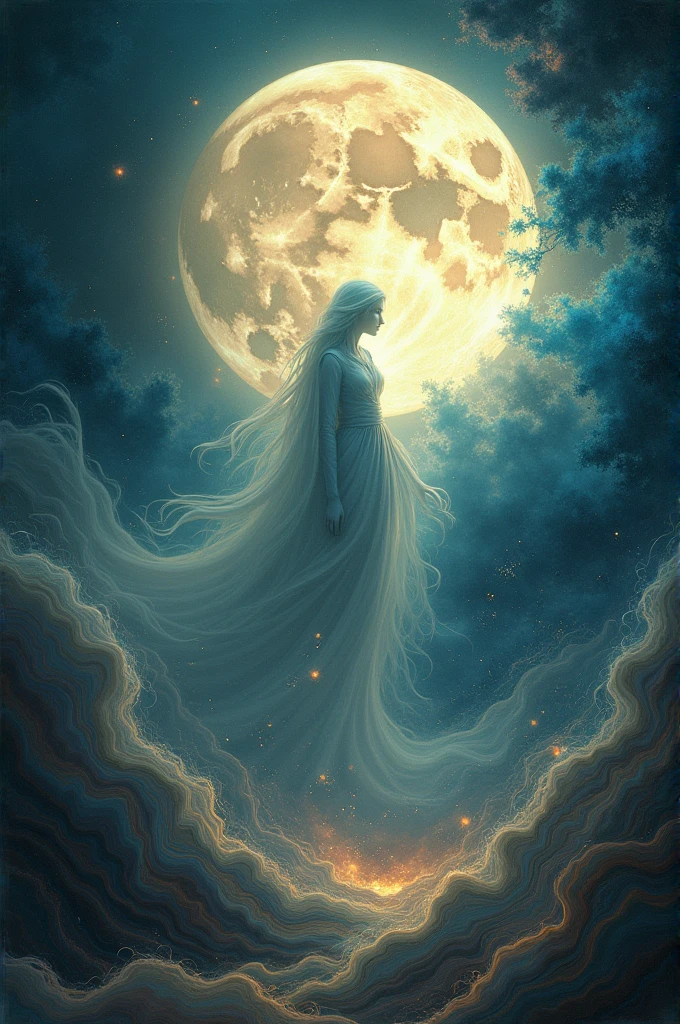 Representing the dream, the moon and chaos
