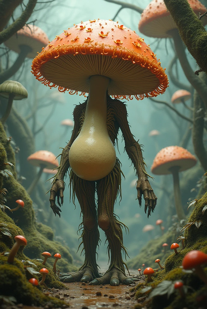Mushrooms shaped dick