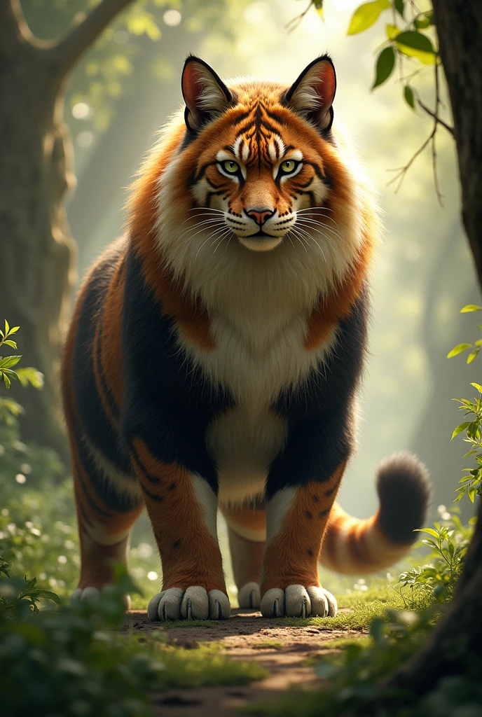 Warriorcats male, big many colors, second leader