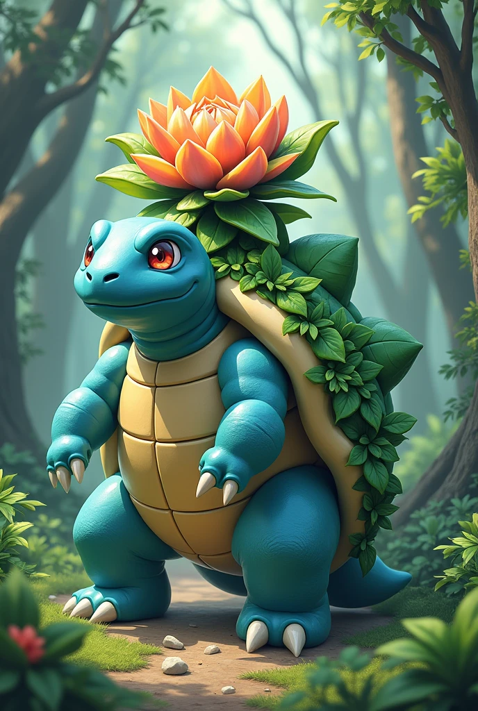 They merged Blastoise and Venasaur