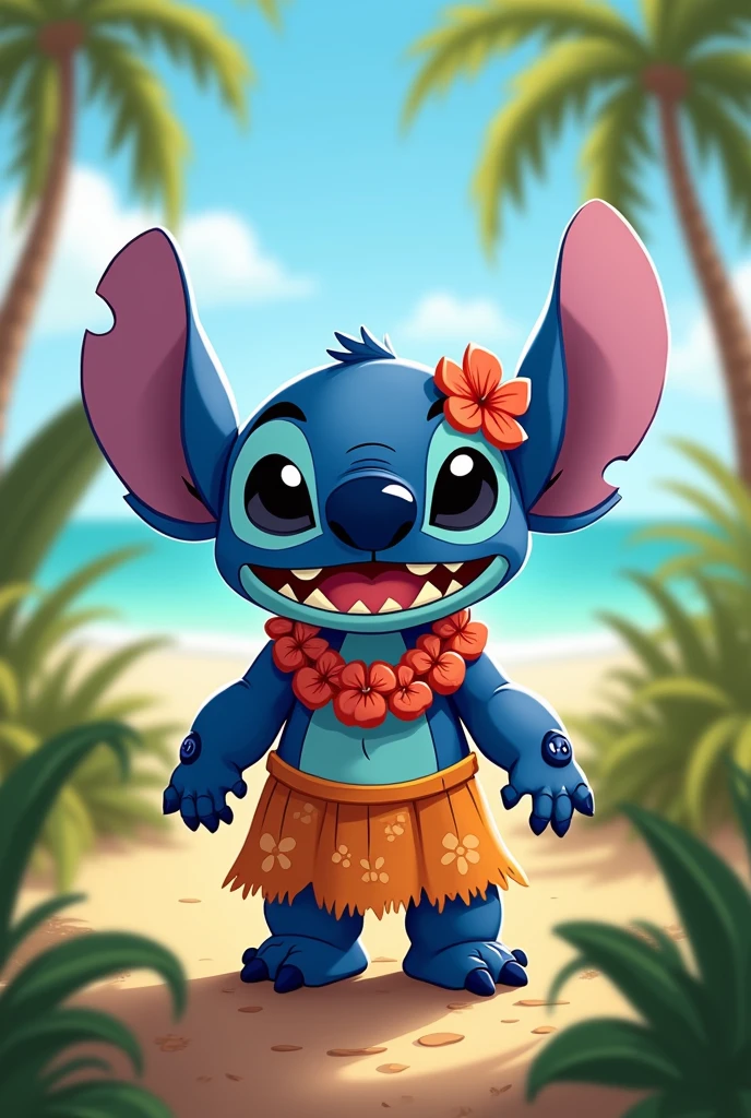 Stitch as Lilo pelekai