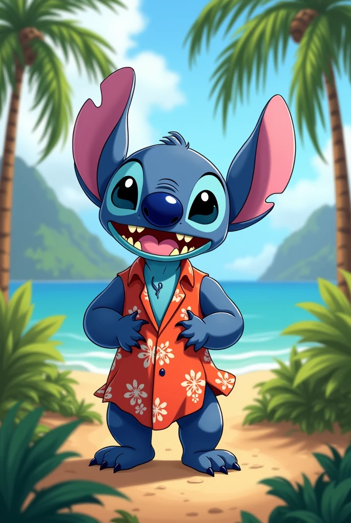 Stitch as Lilo pelekai
