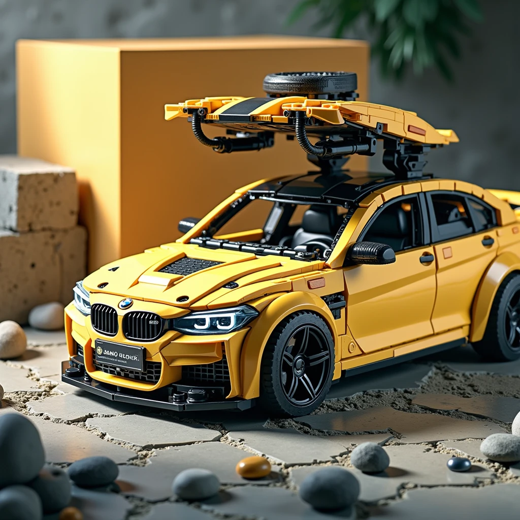 Set of bmw lego car