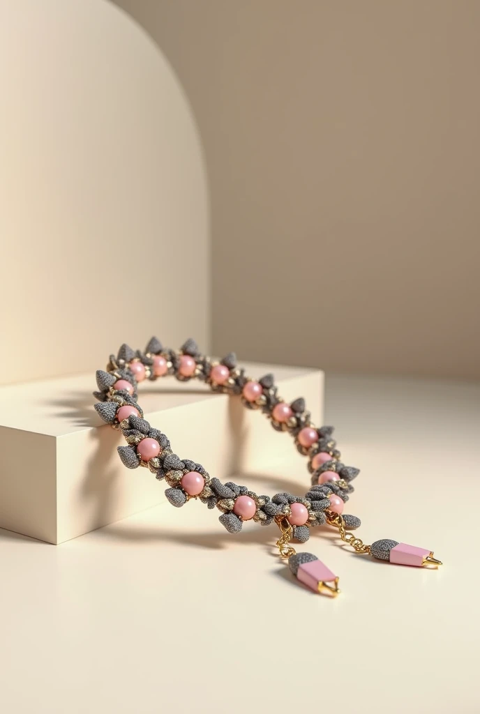 An accessory called Takustik (kolye, bracelet, earring) Create a specific photo without a human face to use in an ad for my store.
