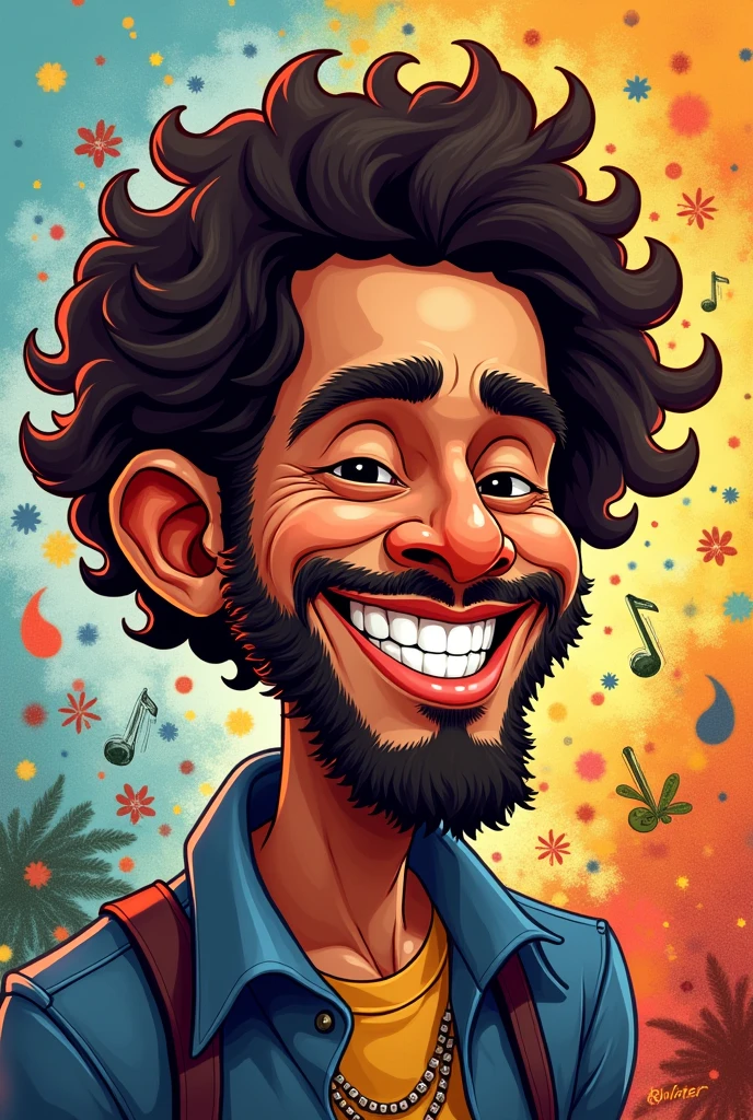 Cazuza cartoon