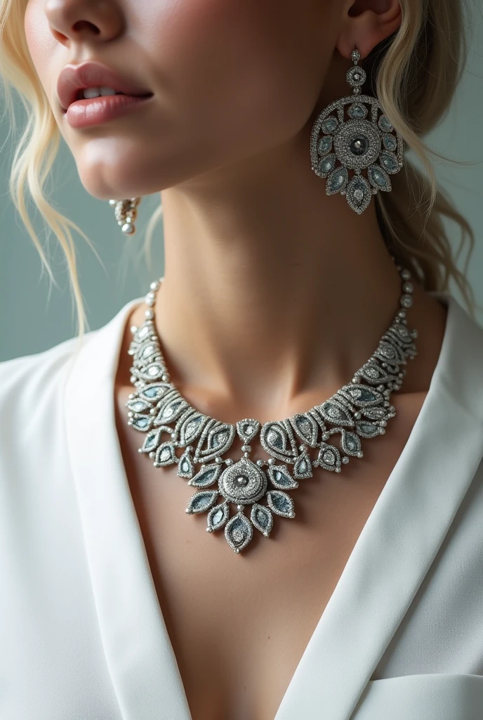 An accessory called Takustik (kolye, bracelet, earring) create a photo without a human face to use in an ad for my store. 