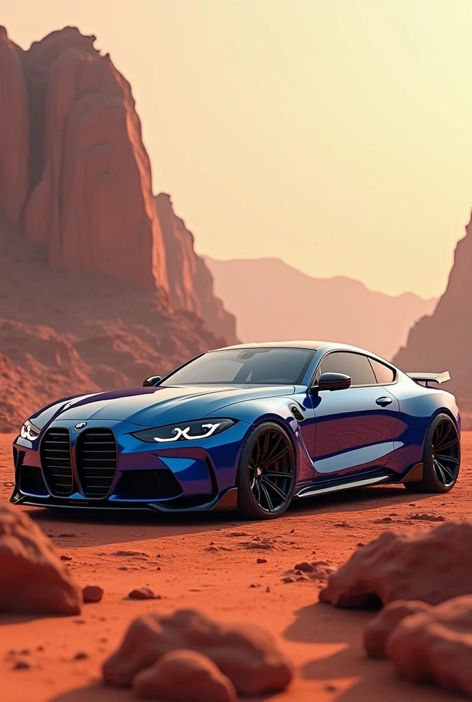BMW m3 blue
 2014 in Mars 