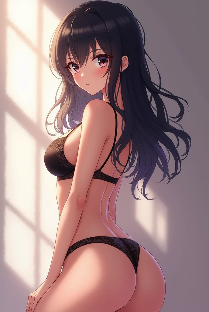 Hot brunette anime character naked