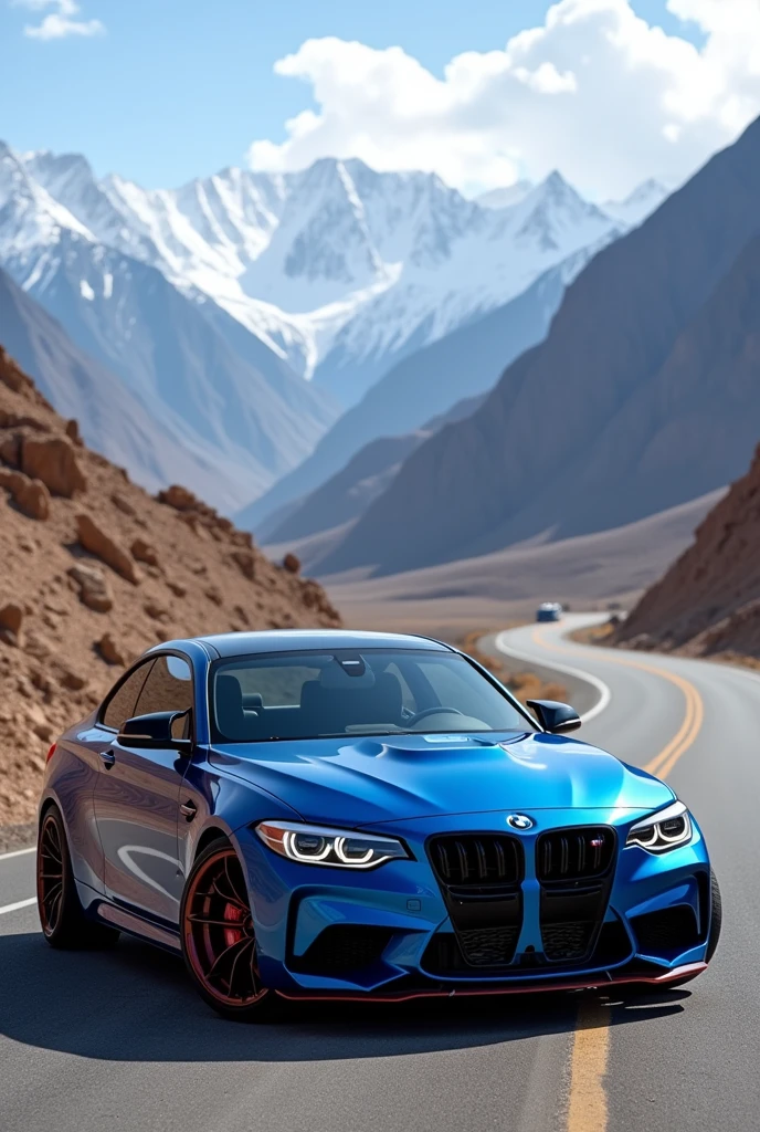 BMW m3 blue
 2014 in Tajikistan pamir
