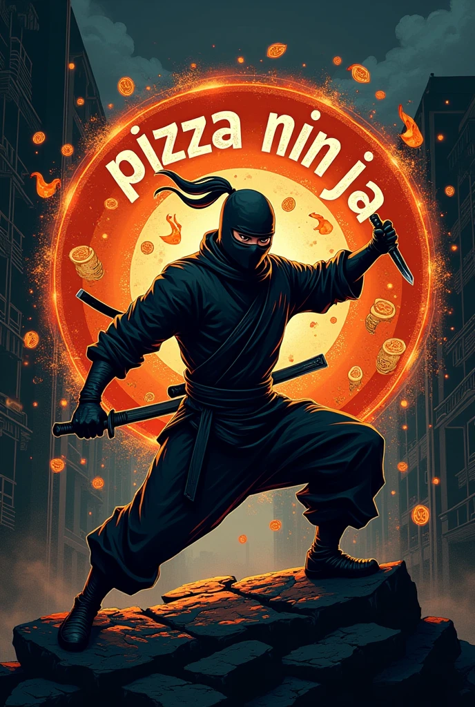 ninja sign phrase "Pizza Ninja"