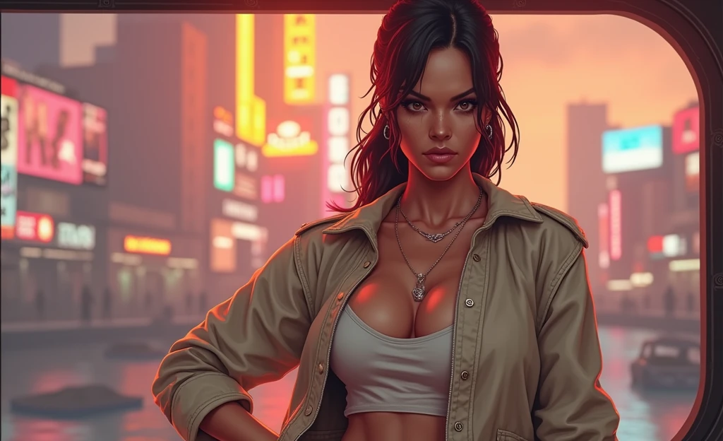 Woman in gta style
