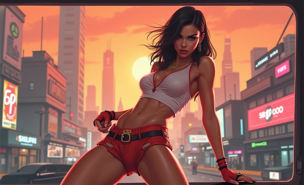 Woman in gt style