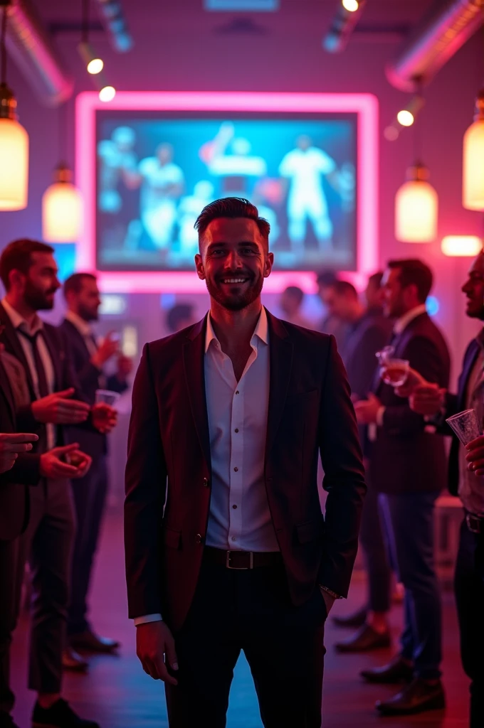 Create a bachelor party event room