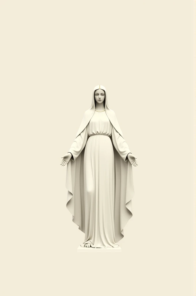 Minimalist Virgin of Victory 