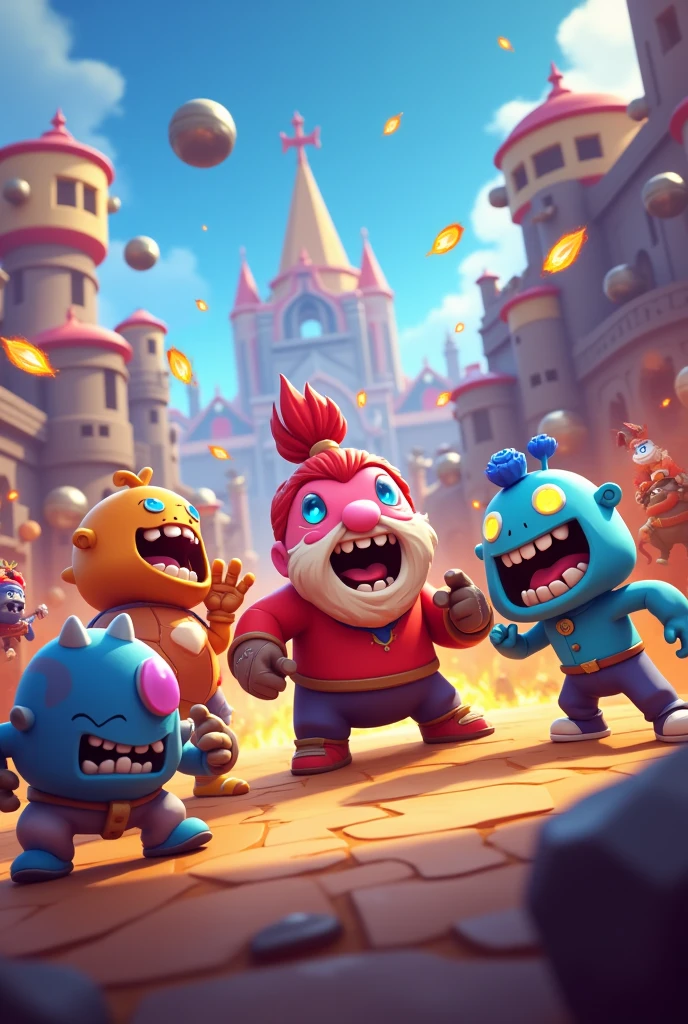 brawl stars with a group of chaos wreakers