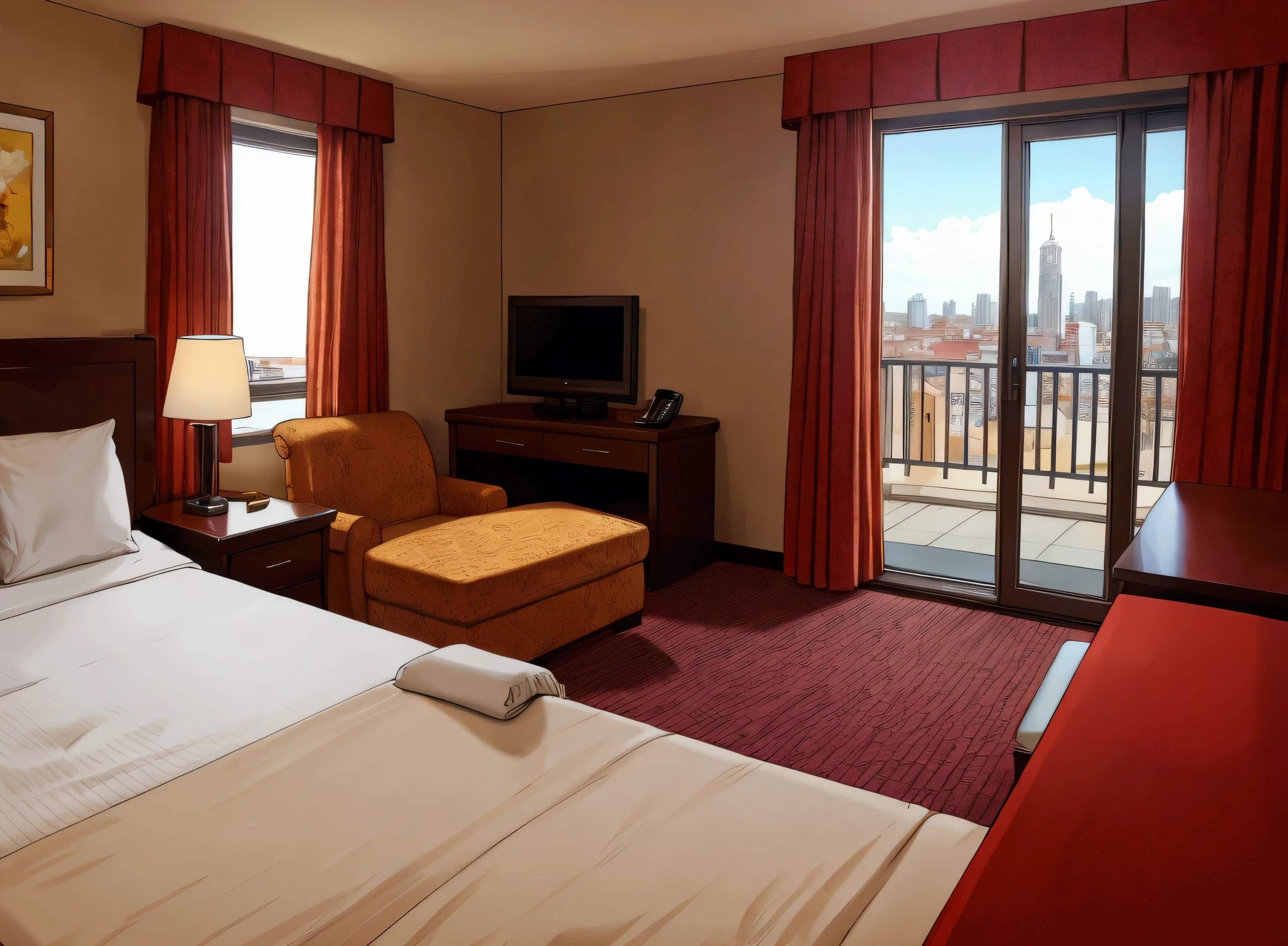 hotel room