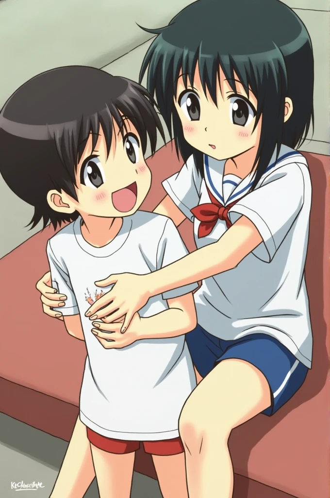 Nobita gets anal fucked of suzuka