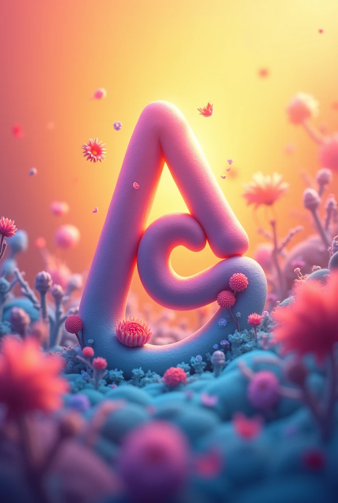 Generate a logo, for an online educational platform called ARCA, which is oriented towards careers and courses oriented towards human health, make it look happy, play with the letters of the word, that you have effects