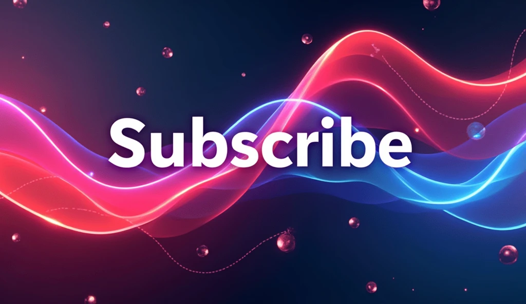 make a banner for youtube channel which have a "SUBSCRIBE" text