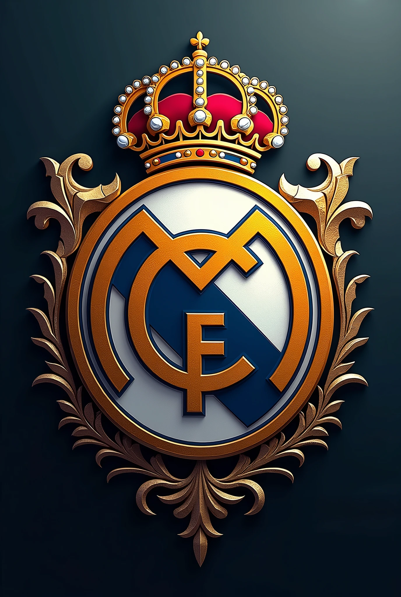 HELLO CHAT CREATE A SHIELD FOR MY TEAM , TEAM NAME AND REAL MATISM WE PLAY FOOTBALL AND FIFA , THERE MUST BE A CROWN BECAUSE OF THE REAL , AND YOU CAN TAKE INSPIRATION FROM THE REAL MADRID SHIELD , MY CLUB IS A TEAM WITH TRADITION AND A LOT OF IDENTITY