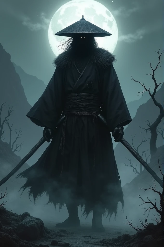 Samouraï ???? avec chapeau pointu