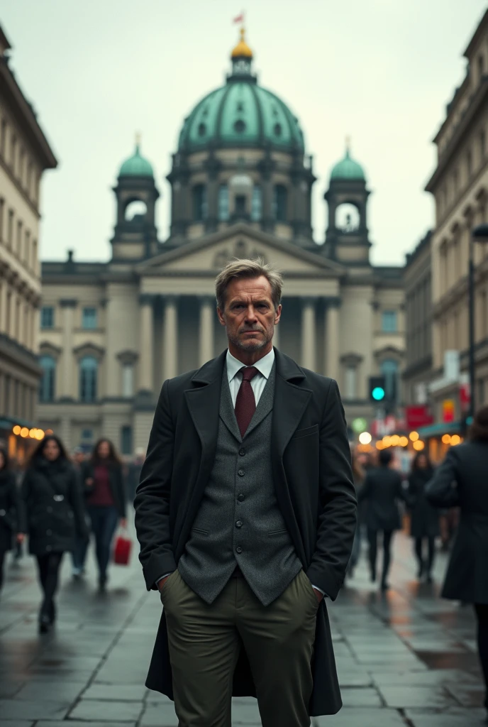 Bruce banner happens to be near the German Bundestag in Berlin
