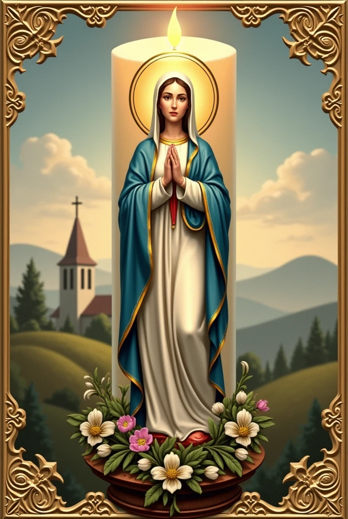Our Lady of Nazareth Candle
