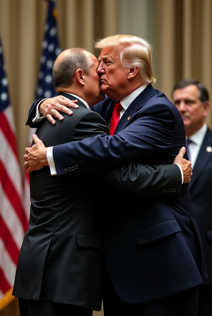 president russia putin president trump hugs