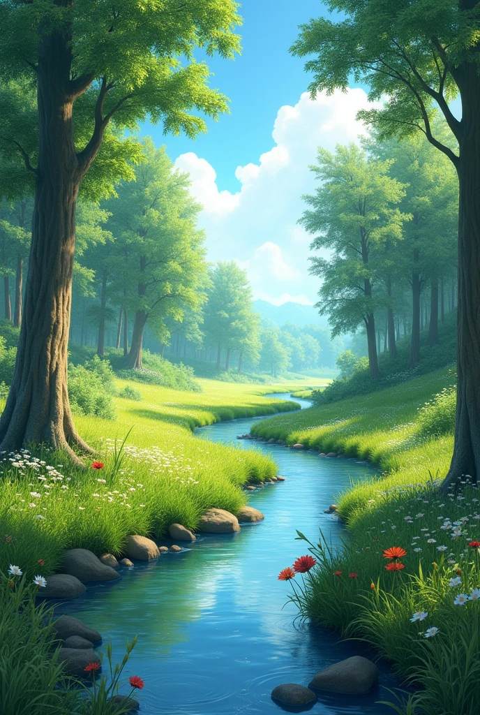 Natural, scenic background.