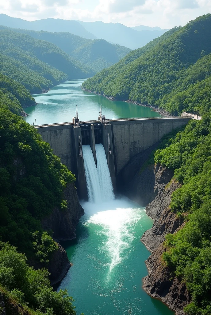 Costa Rica electric dam