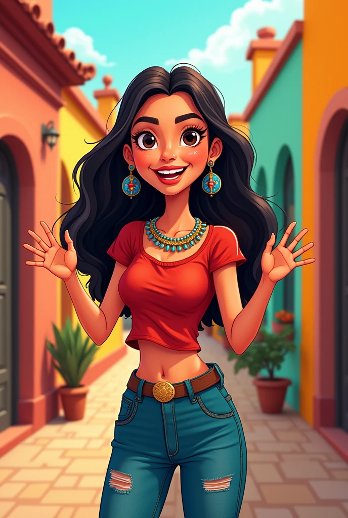 Mexican Laura 
Cartoon 