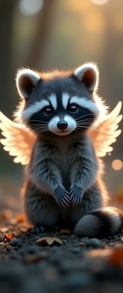 A captivating photograph of a cute extra fluffy baby realistic raccoon (CBSABBY:1.25), (()),CBSABBY,, little, babe, Beautiful, Fantasy Art, devian art, trending artstation, digital art, Detailed, It&#39;s a black and white cartoon picture., , charachter, tiny,cinematic shot,Cinematic portrait of a RACOON, The cute character is a RACOON .,Put angel wings on the RACOON.cartoon of (a tough rebel white golden dressed as a biker gang, leather jacket, Mohican:2.5), looking ahead at viewer, Symmetrical, chromatic fantasy, highy detailed, 8k, digitalpainting, oil painting, illustration, conceptual artwork, sharp focus, volumetric lighting, epic composition, CG Society, golden art station
