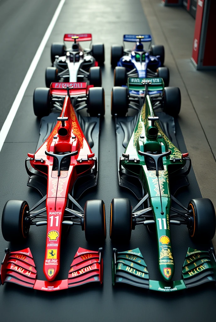 Hogwarts Houses in F1 Stable