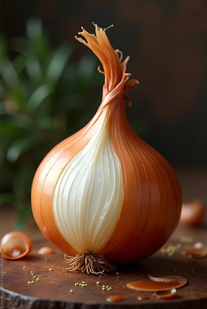 "Unveil the magic of nature's flavor—onions! 🌱🧅 These humble bulbs transform any dish with their aromatic depth and sweetness. Perfect for soups, stir-fries, and salads, onions are the secret ingredient that brings your meals to life. Discover the enchanting taste today!"