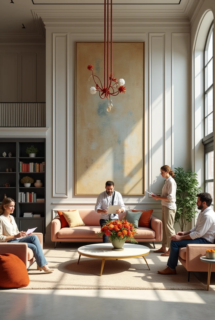 A team for decoration