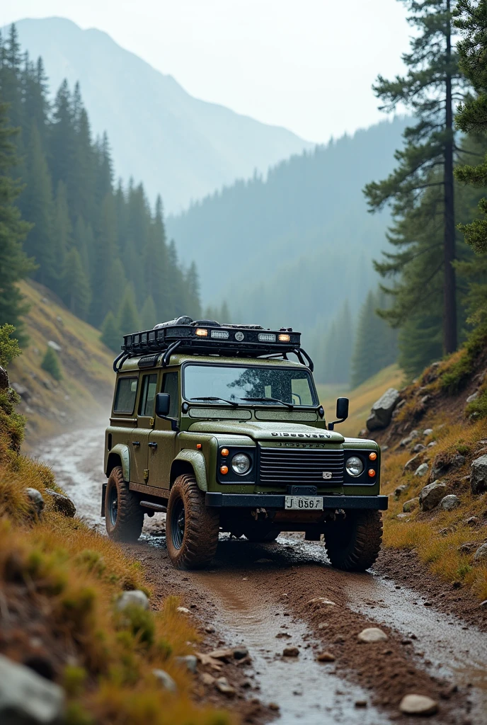 Land rover discovery 1 offroad