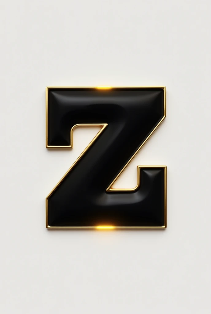 Logo for brand GENZSTYLE clothing business logo colour black and golden aesthetic logo