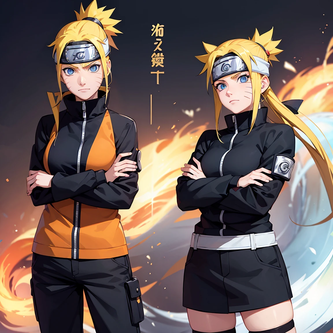 naruto uzumaki ,female version , Woman.