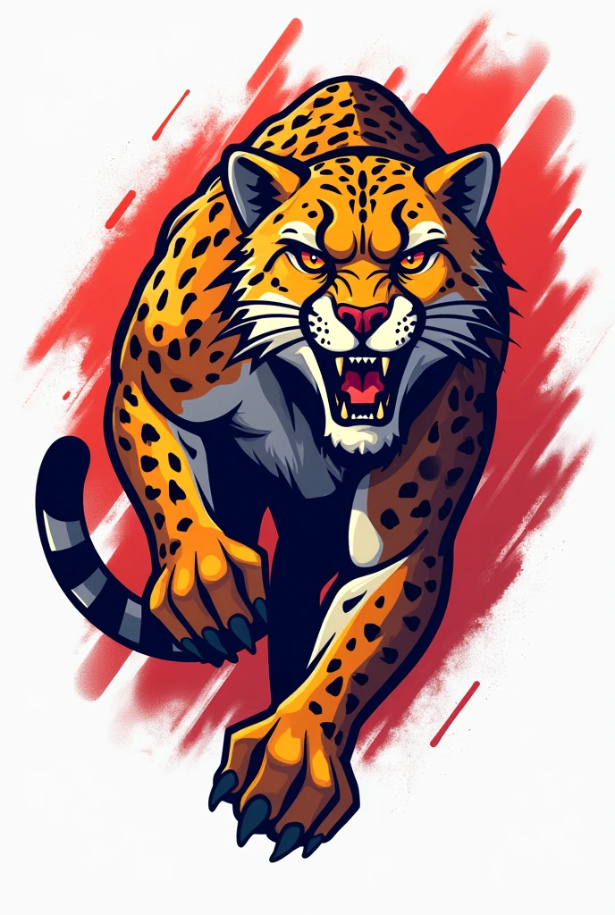Cheetah Mascot Logo Cheetah Esports logo Tiger Logo Design Leopard Gaming logo Animal Mascot Logo Illustration Animal Logo Cheetah Illustration Generative AI The Cheetah logo is the mascot logo of the gaming industry..