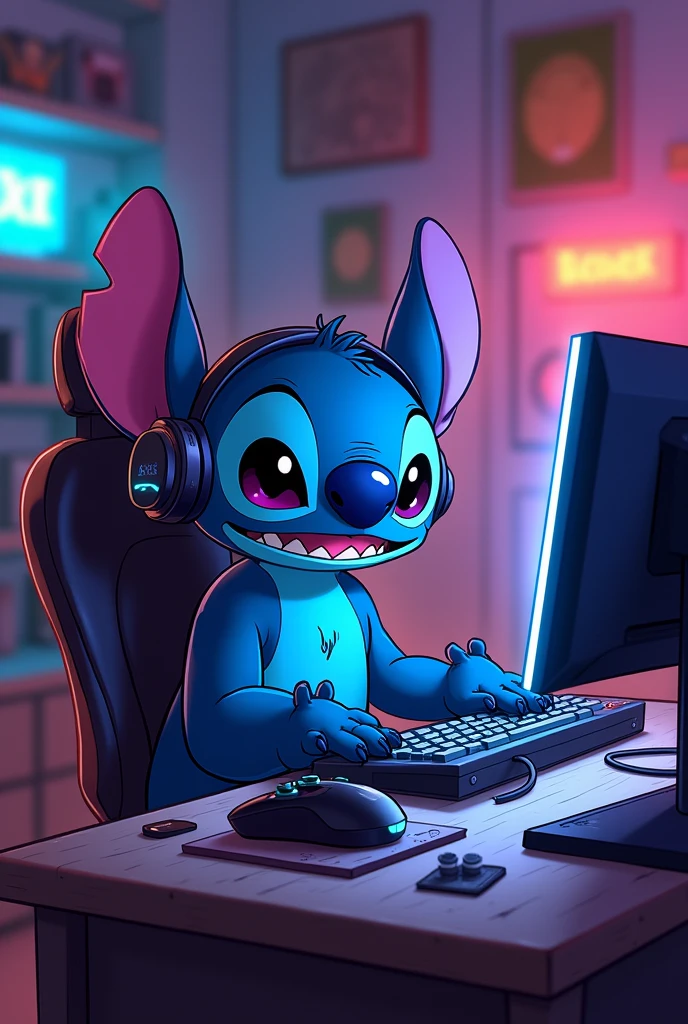 Gamer stitch