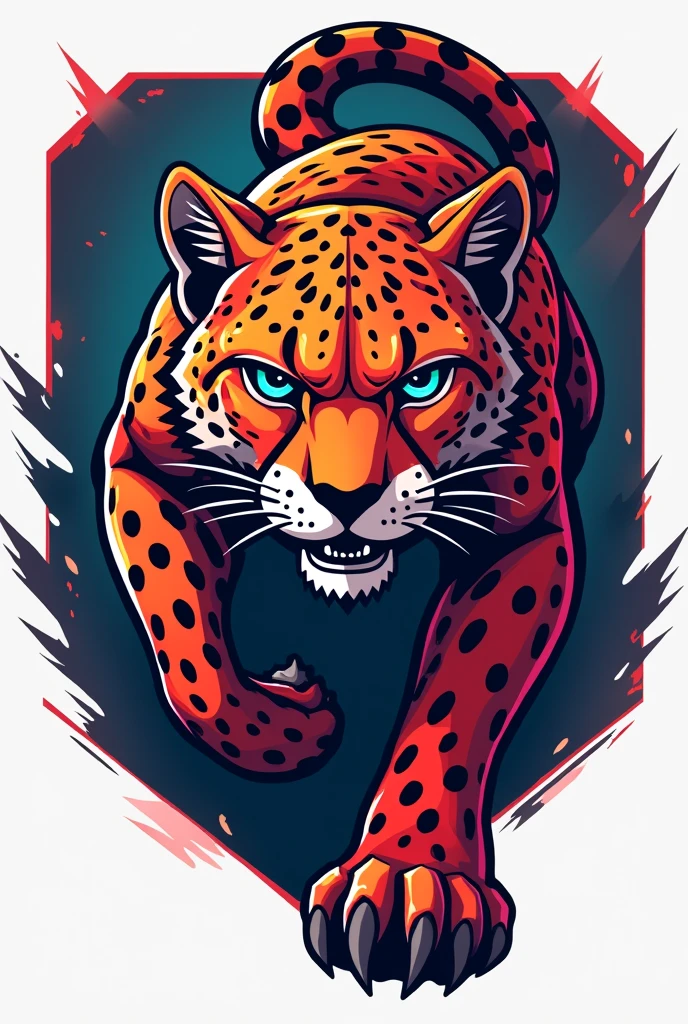 Cheetah Mascot Logo Cheetah Esports logo Tiger Logo Design Leopard Gaming logo Animal Mascot Logo Illustration Animal Logo Cheetah Illustration Generative AI The Cheetah logo is the mascot logo of the gaming industry..