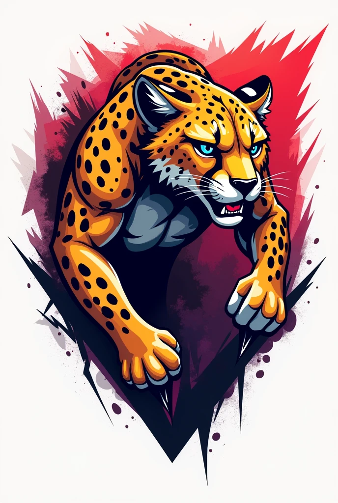 Cheetah Mascot Logo Cheetah Esports logo Tiger Logo Design Leopard Gaming logo Animal Mascot Logo Illustration Animal Logo Cheetah Illustration Generative AI The Cheetah logo is the mascot logo of the gaming industry..