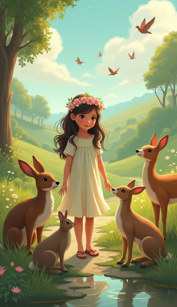 Once there was a kind girl named Lily who loved animals