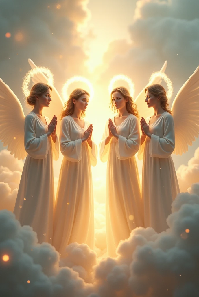 Create an image written Voices of Faith Quartet