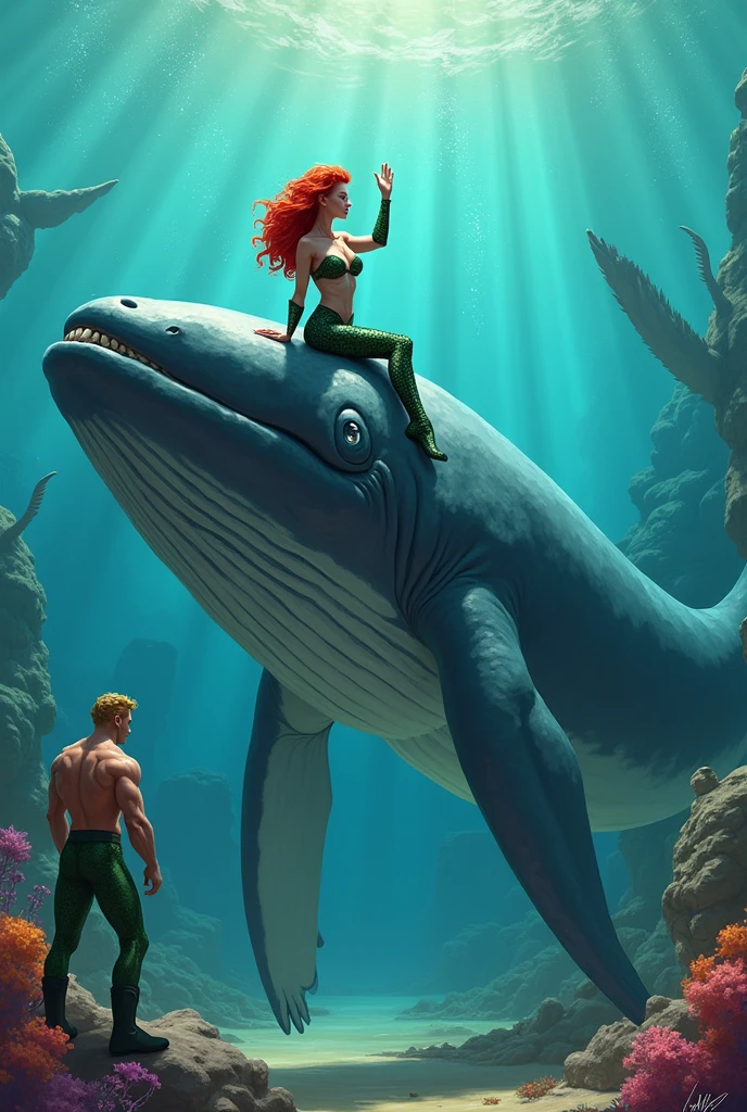 Mila kunis and Alex borstein as Ariel and Ursula