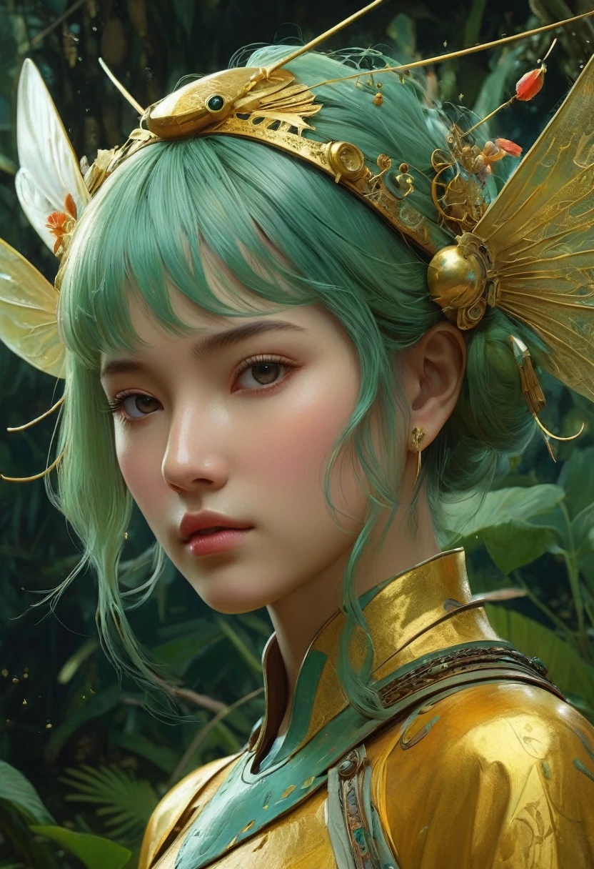 Alien planet, alien flora and fauna. raiden and dayu-uonome mark, nicoletta ceccoli's cinematic character render, head to shoulder portrait, super detail, art by james jin and sachin teng, cgsociety, beautiful face, expressive look, intricate"", oil painting, heavy brush strokes, golden ratio, fake details, enshin impact style james gillard greg rutkowski jeremy mann, robert oxley, ismail injeoglu, kaluta, richard anderson, oil splash, paint smears, ink drops, paint splatter, masterpiece, 8k resolution, artstation trends, horror, terrifying, highly detailed intricate, black lines, sharp focus" kincaid, jeffroy thorens, simon stalenhag, center, epic scale, high detail, maximalist photorealistic clear world, process colors cinematic light 16k real 3d", unreal engine, greg rutkowski, leusch, rads, biple, makoto shinkai and lois van baarle, ilya kuvshinov, rossdros, tom bagshaw, alphonse mucha, global illumination, detailed and complex environments, ultra hd, realistic, vivid colors