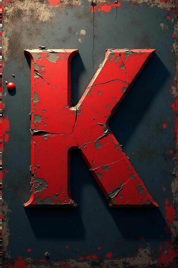 La lettre k style boxe
