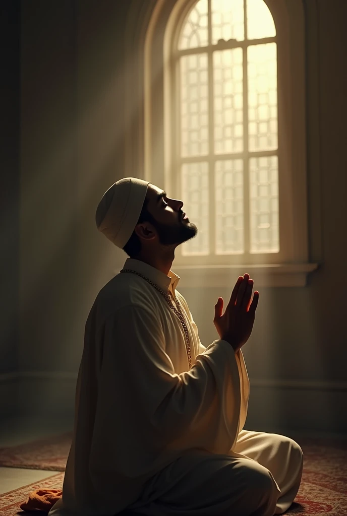 A Muslim, who wakes up and remembers Allah