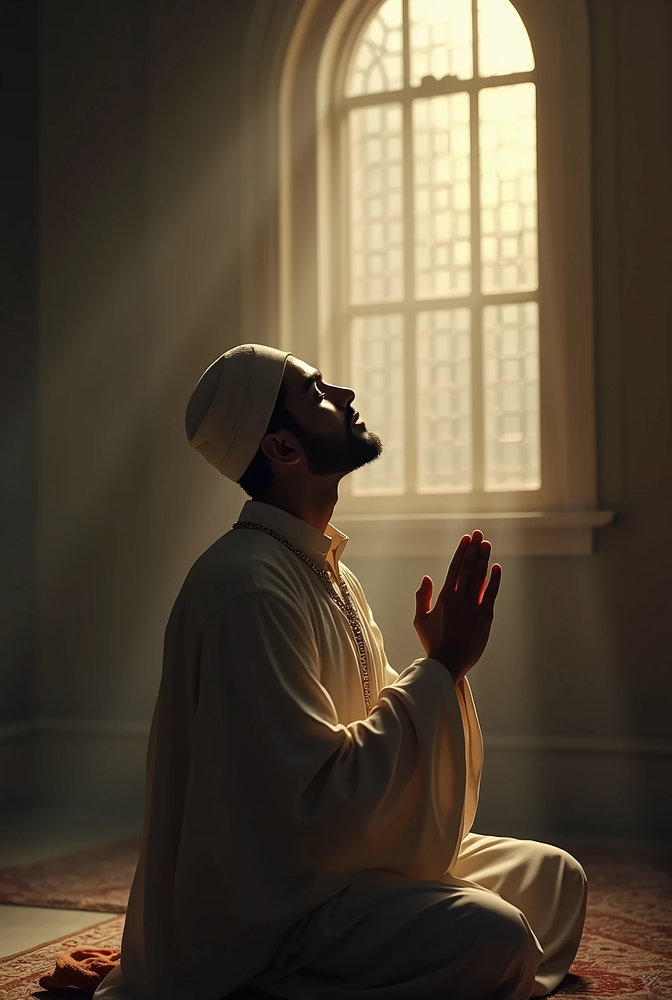 A Muslim, who wakes up and remembers Allah